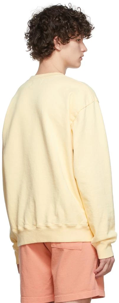 Harmony Yellow Cotton Sweatshirt 3