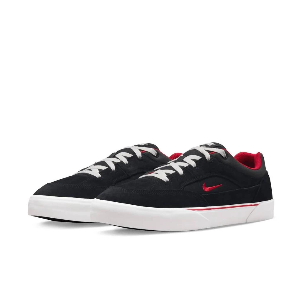 NIKE Men's Sb Malor Sneakers In Black Gym Red 3