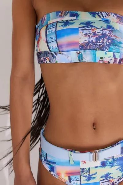 Out From Under Out From Under Surf's Up Bandeau Bikini Top 2