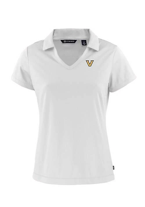 Cutter & Buck Buck Ncaa Vanderbilt Commodores Daybreak Eco Recycled V Neck Polo 1