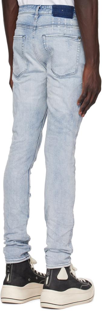 Ksubi Blue Van Winkle Trashed Dreams Jeans - Pants - BeyondStyle