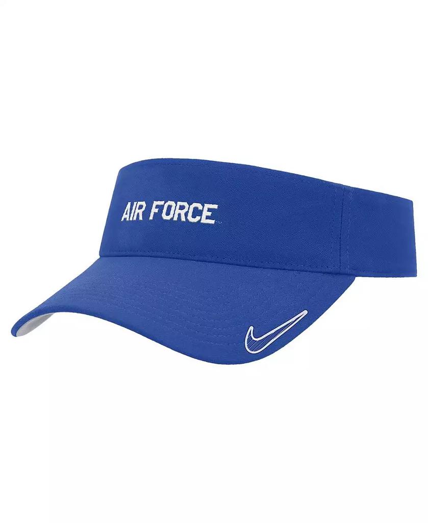 NIKE Men's Royal Air Force Falcons 2024 Sideline Ace Performance Adjustable Visor