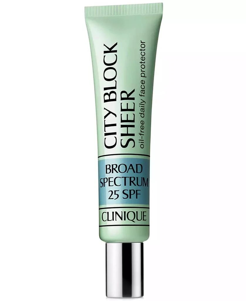 Clinique City Block™ Sheer Oil-Free Daily Face Protector Broad Spectrum SPF 25 Primer, 1.4 fl oz 1