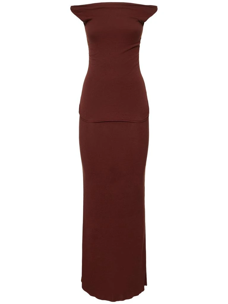 Aya Muse Lvr Exclusive Silk Viscose Long Dress 1