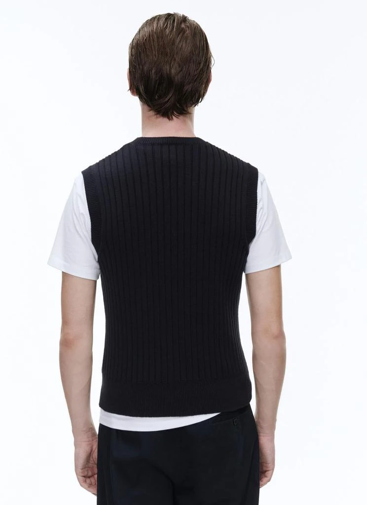 预计3周后发货 Fursac Pull En Laine Et Coton Biologique - Marine - Homme 5
