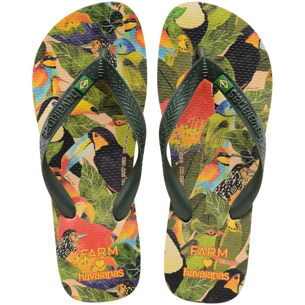 【Havaianas】x FARM RIO Into the Jungle ビーチサンダル Havaianas Havaianas x Farm Rio Into the Jungle Flip Flops