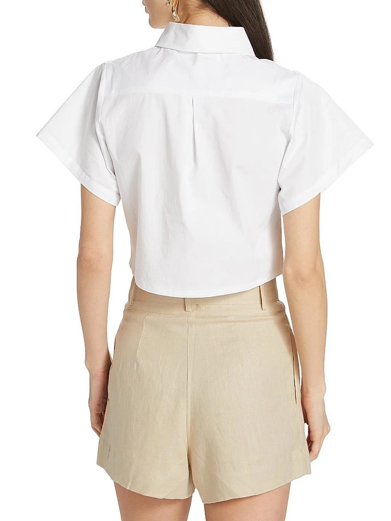 Hevron Leonora Cotton Crop Top 5
