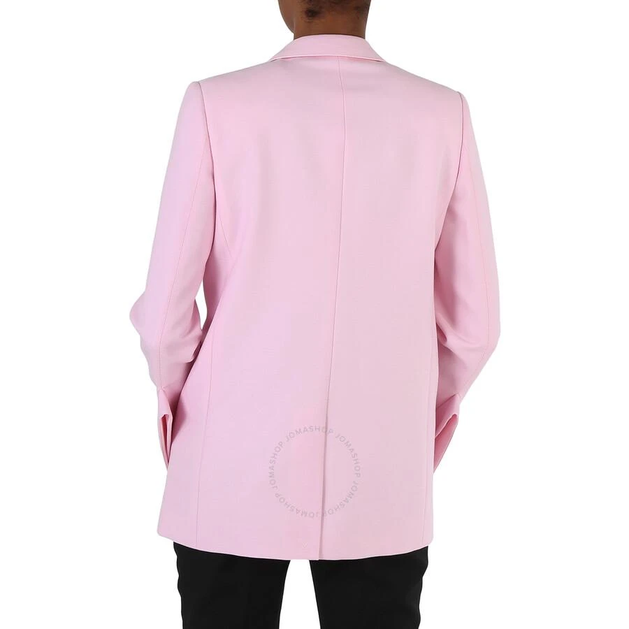 Burberry Ladies Pale Candy Pink Exaggerated-Lapel Blazer 3