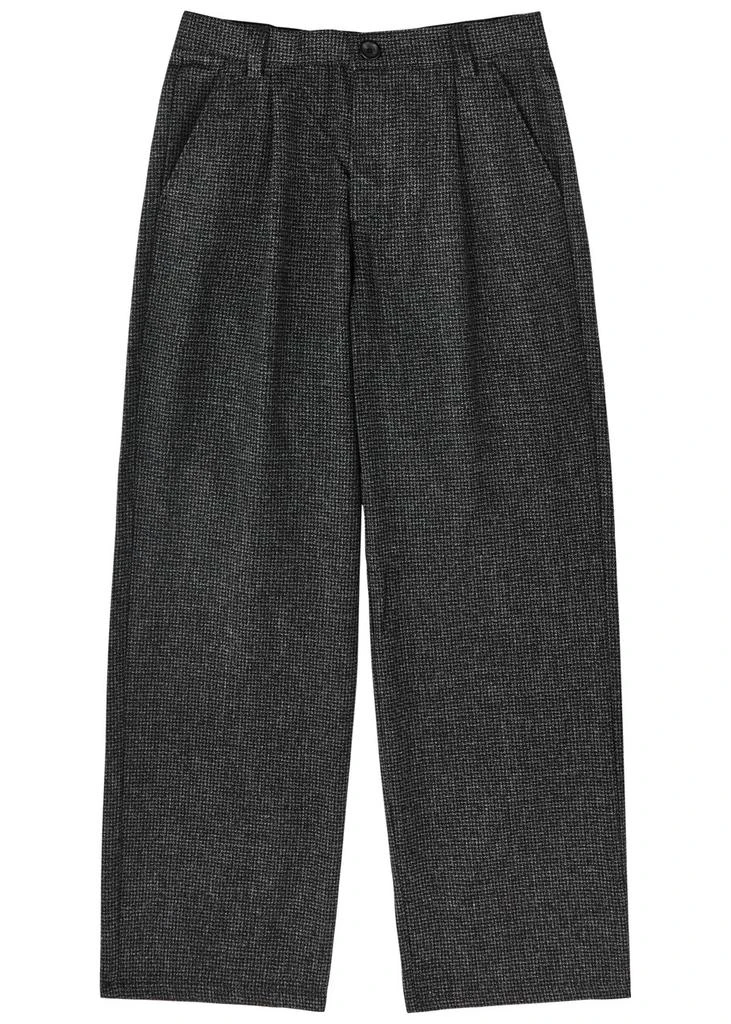 Oliver Spencer Orsman wide-leg wool-blend trousers 1