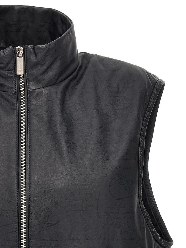 Berluti Berluti Scritto Zip-Up Vest 3