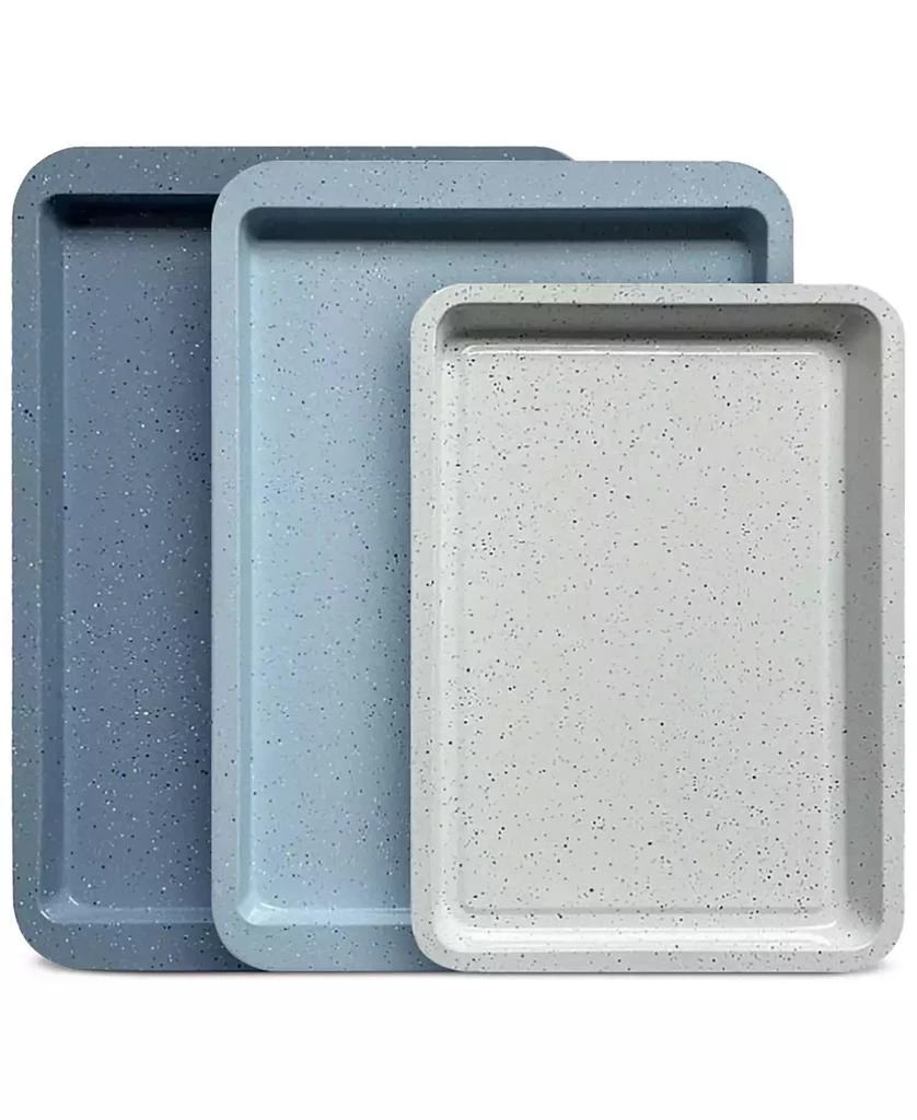 Art 
Cook 3-Piece Ceramic Nonstick Cookie Sheet Set