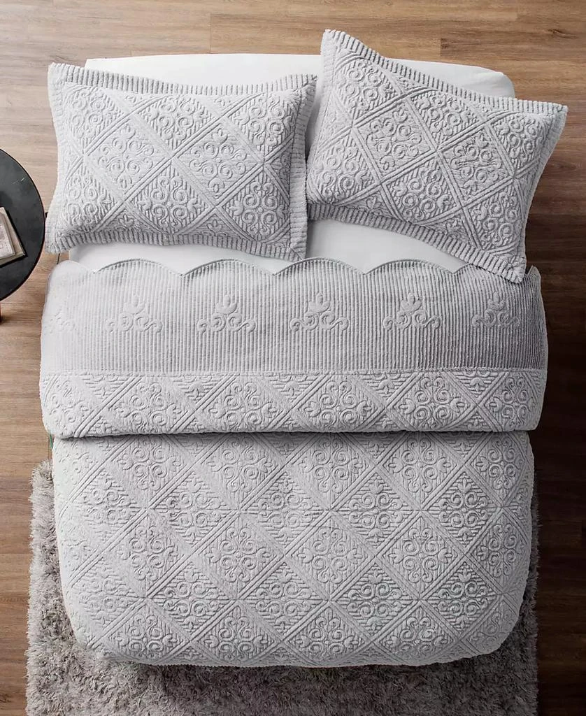 VCNY Home Westland Plush 3-Pc. Bedspread Set 3