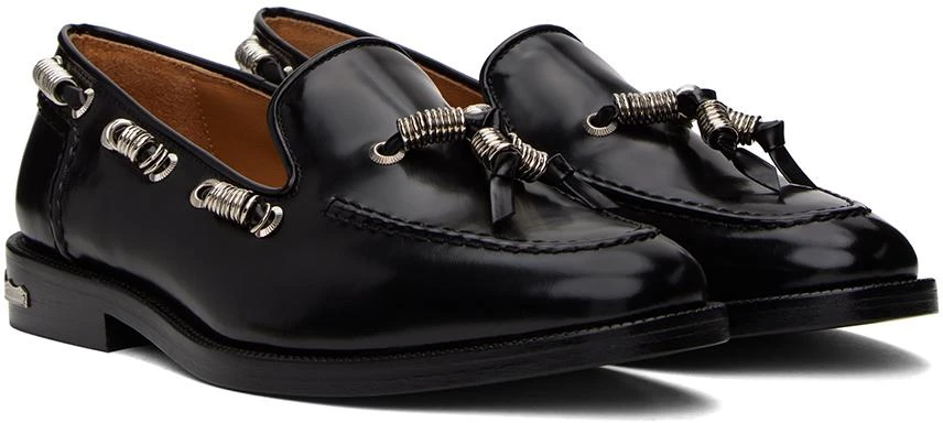 Toga Virilis Black Polished Loafers 4