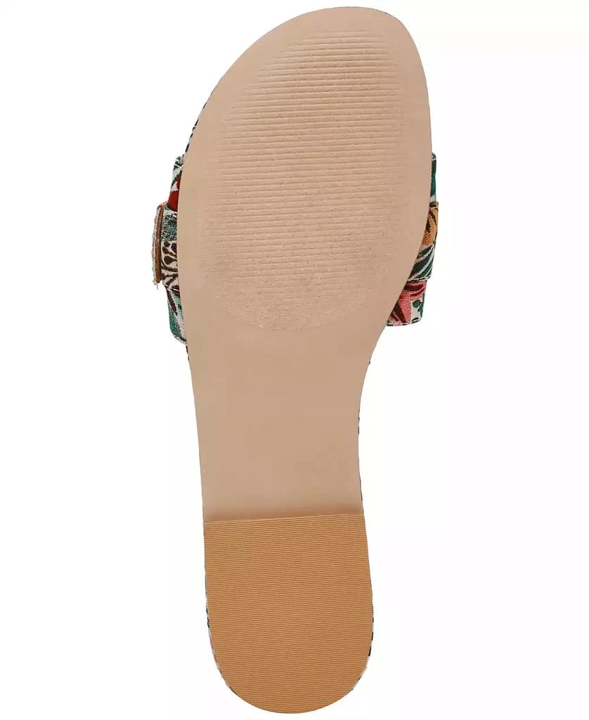 Steve Madden Women's Merla Raffia Buckle Slide Sandals 5