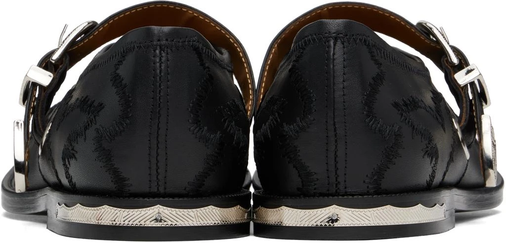 Toga Virilis Black Leather Loafers 2