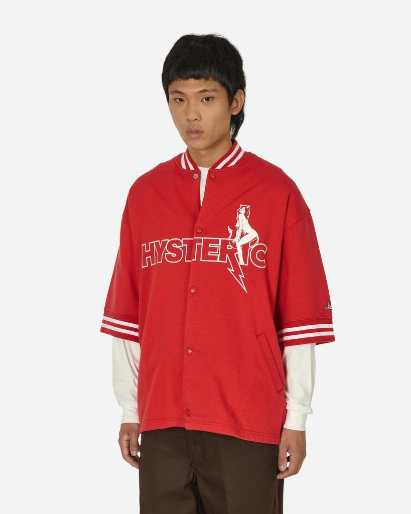 Hysteric Glamour Evil Rock Jumper Red 4