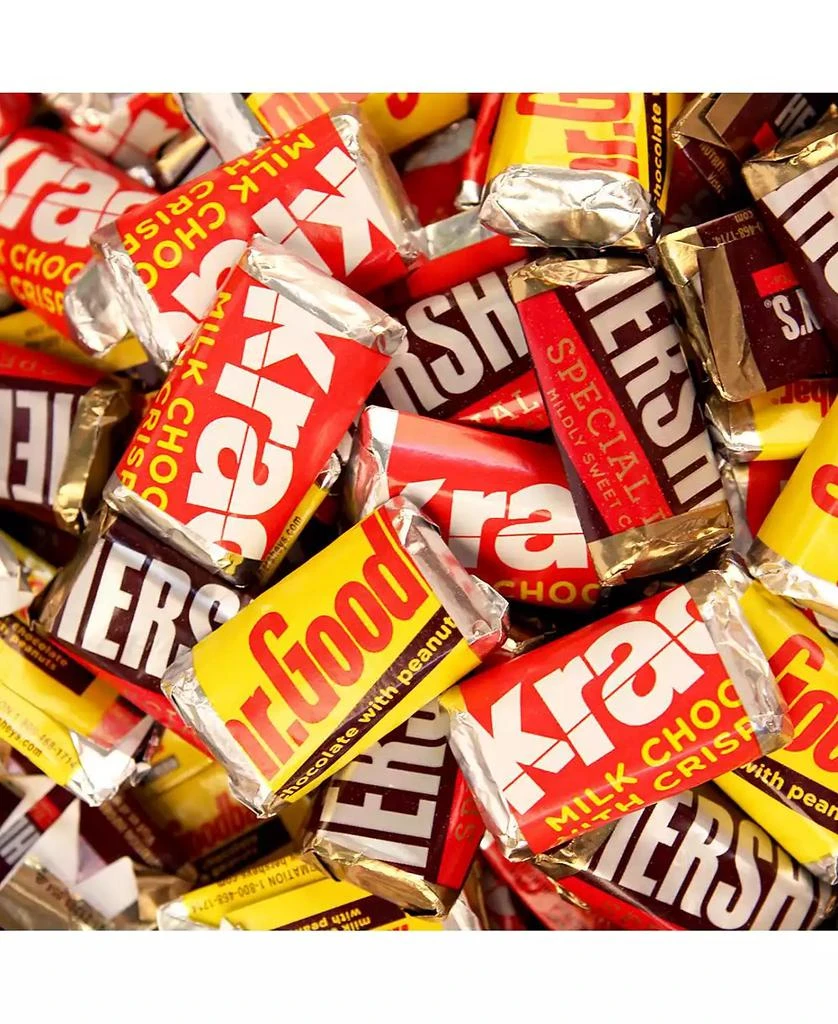 Just Candy 50th Anniversary Candy Party Favors Hershey's Miniatures and Kisses by Just Candy, 128 Pieces 3