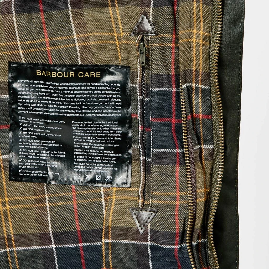 Barbour Beadnell Waxed Cotton Jacket 6