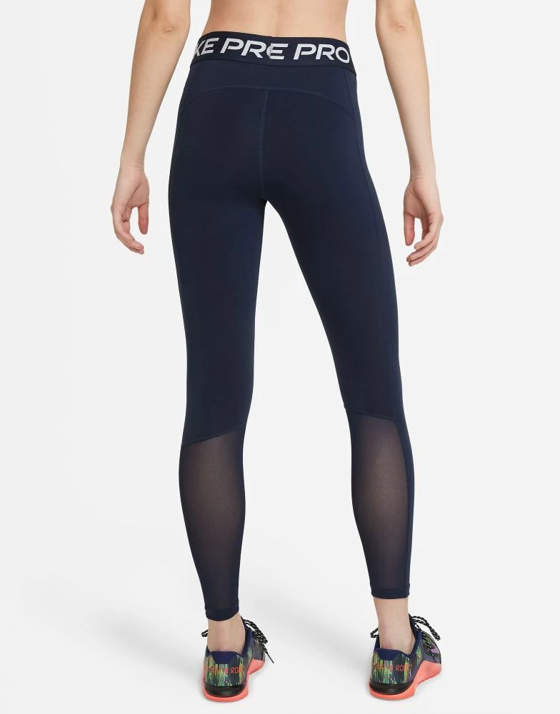 NIKE Nike Pro Training 365 leggings in navy 4