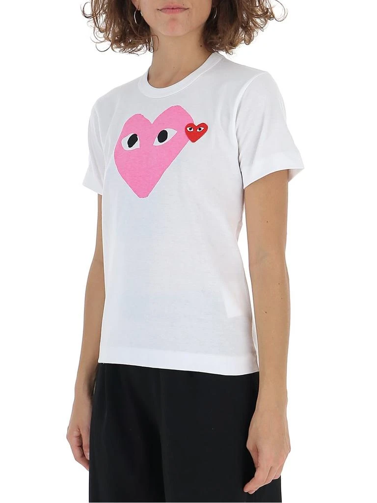 Comme des Garçons Play Comme des Garçons Play Heart Printed Crewneck T-Shirt 4