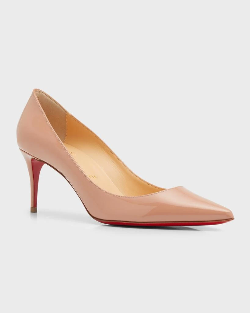 Christian Louboutin Kate 70mm Patent Red Sole Pumps 2