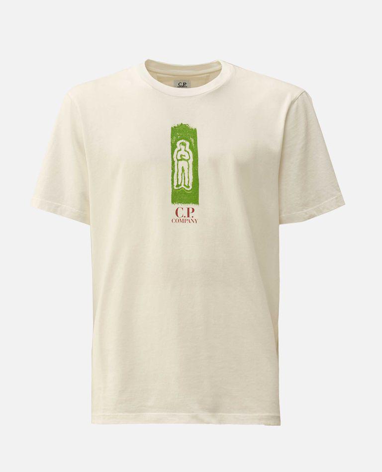 C.P. Company Front And Back Logo T-shirt