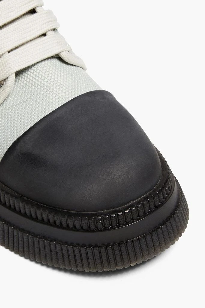 Ganni Canvas ankle boots 4