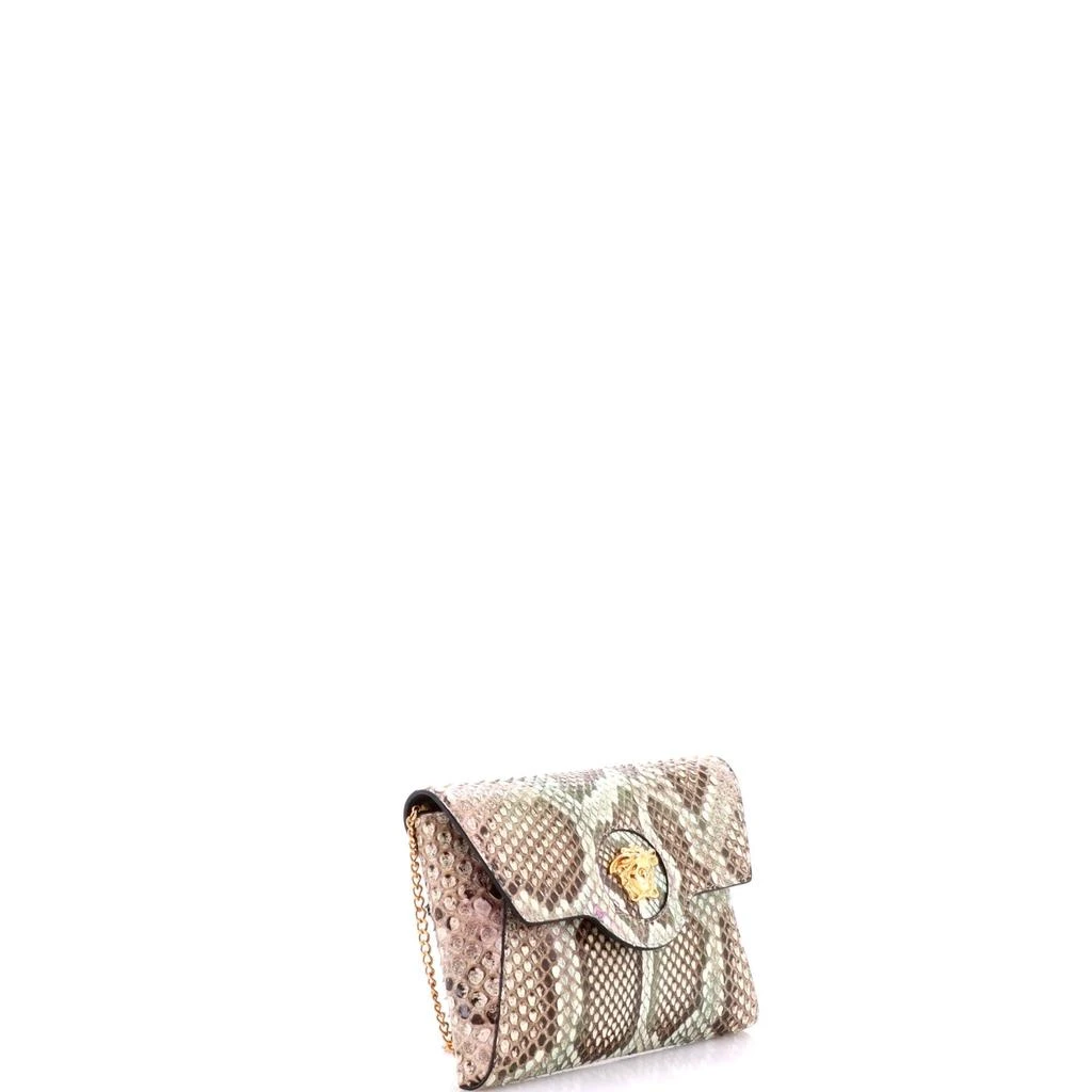 Versace La Medusa Chain Clutch Python Mini 2