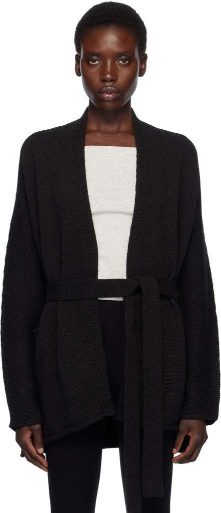 LAUREN MANOOGIAN Black Coto Cardigan 1
