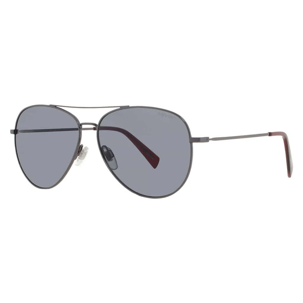 Levi
s Grey Pilot Unisex Sunglasses LV 1006/S 09N2/IR 60 2