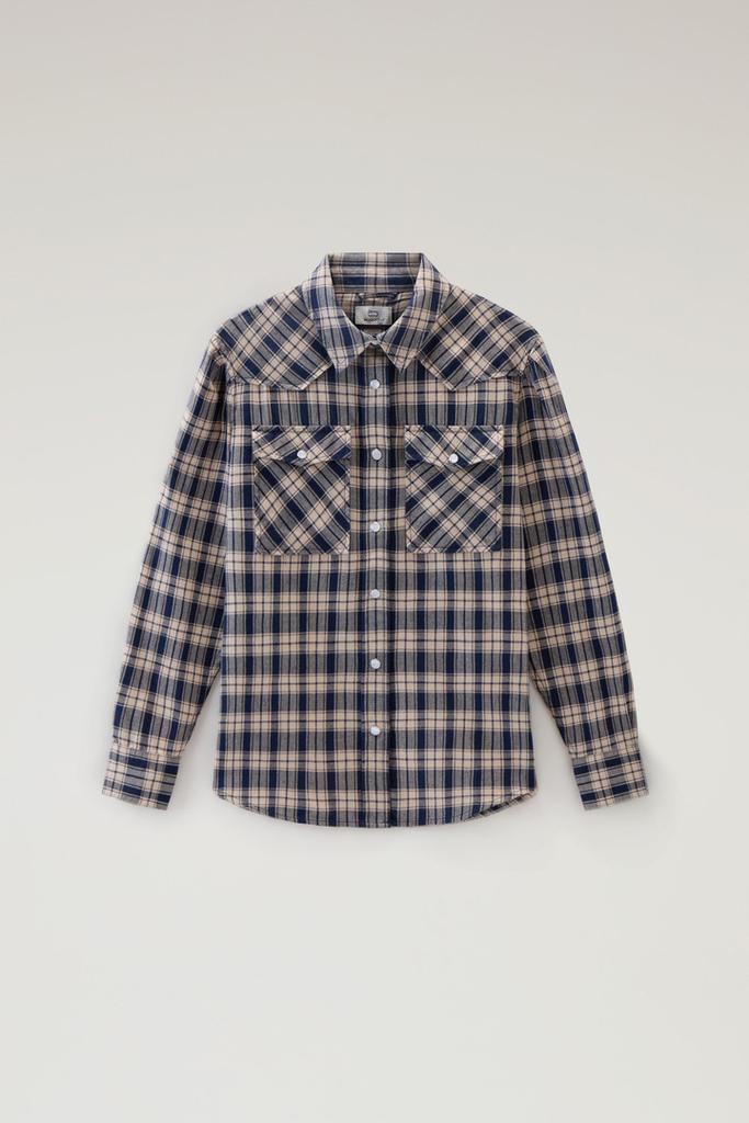 Woolrich Light Flannel Check Shirt - Women - Multicolor