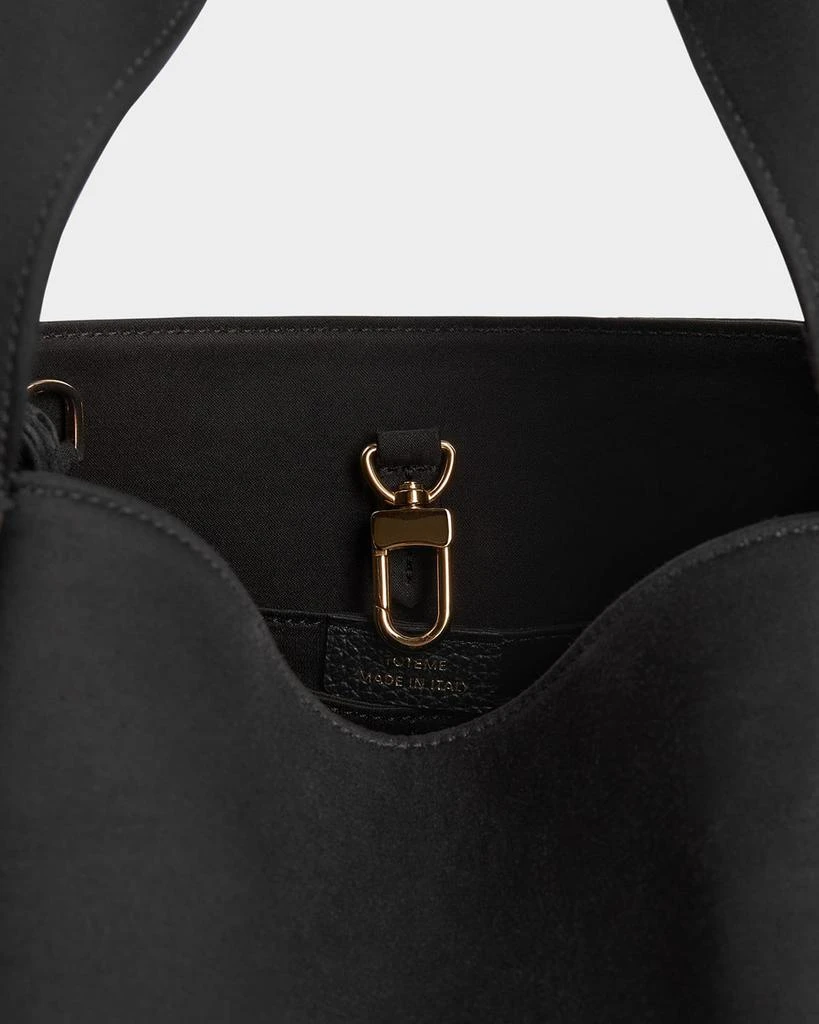 Totême Petite Satin Bucket Bag 4