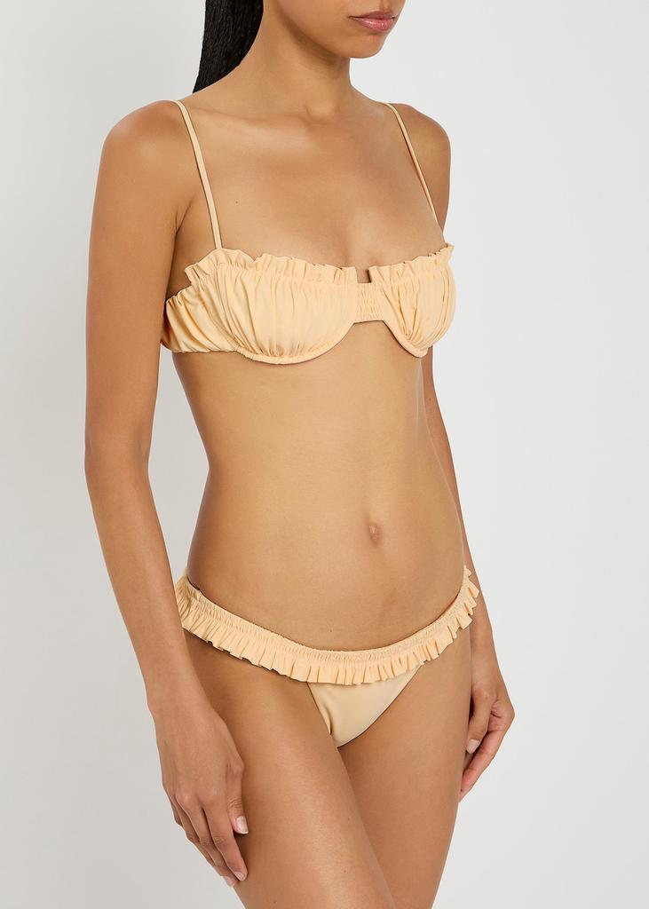 Faithfull the Brand Esterel frill bikini briefs