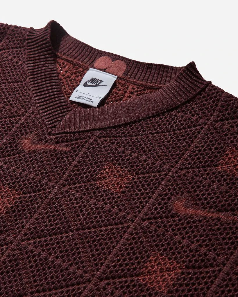 NIKE Women's Naomi Osaka Engineered Sweater Burgundy Crush 3