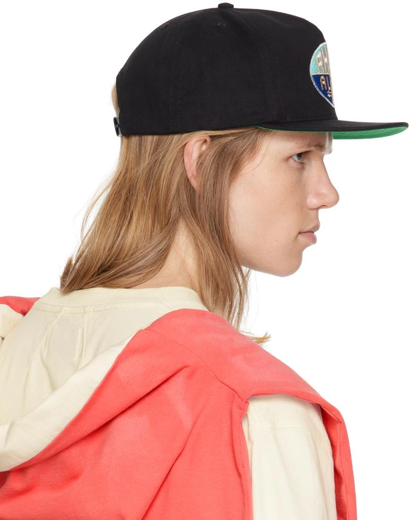 Rhude Black 'Rhude Alpine' Cap 3