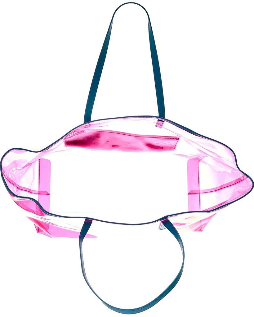 Versace 90
s Vintage Logo Vinyl Tote (Authentic Pre-Loved) 4