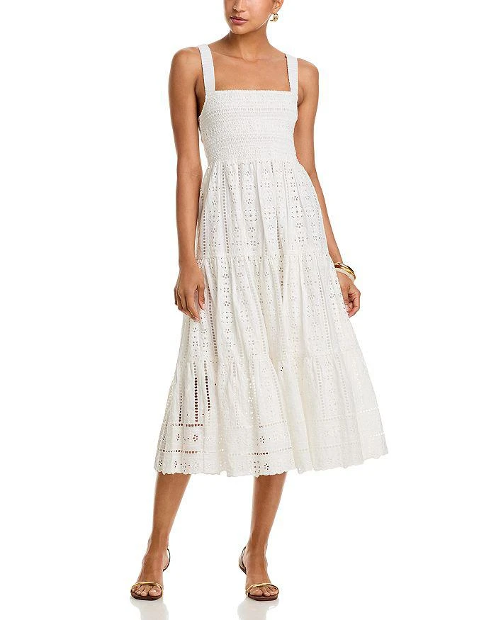 Cara Cara Taormina Eyelet Midi Dress 1