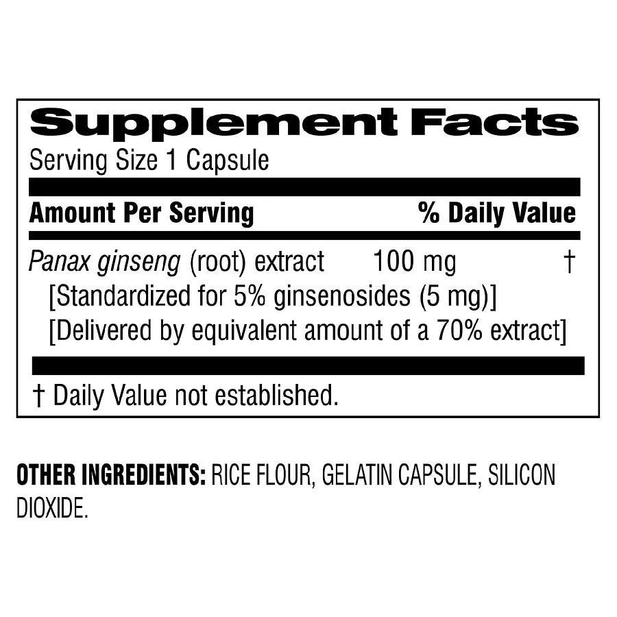 Botanic Choice Korean (Asian) Ginseng 100 mg 2