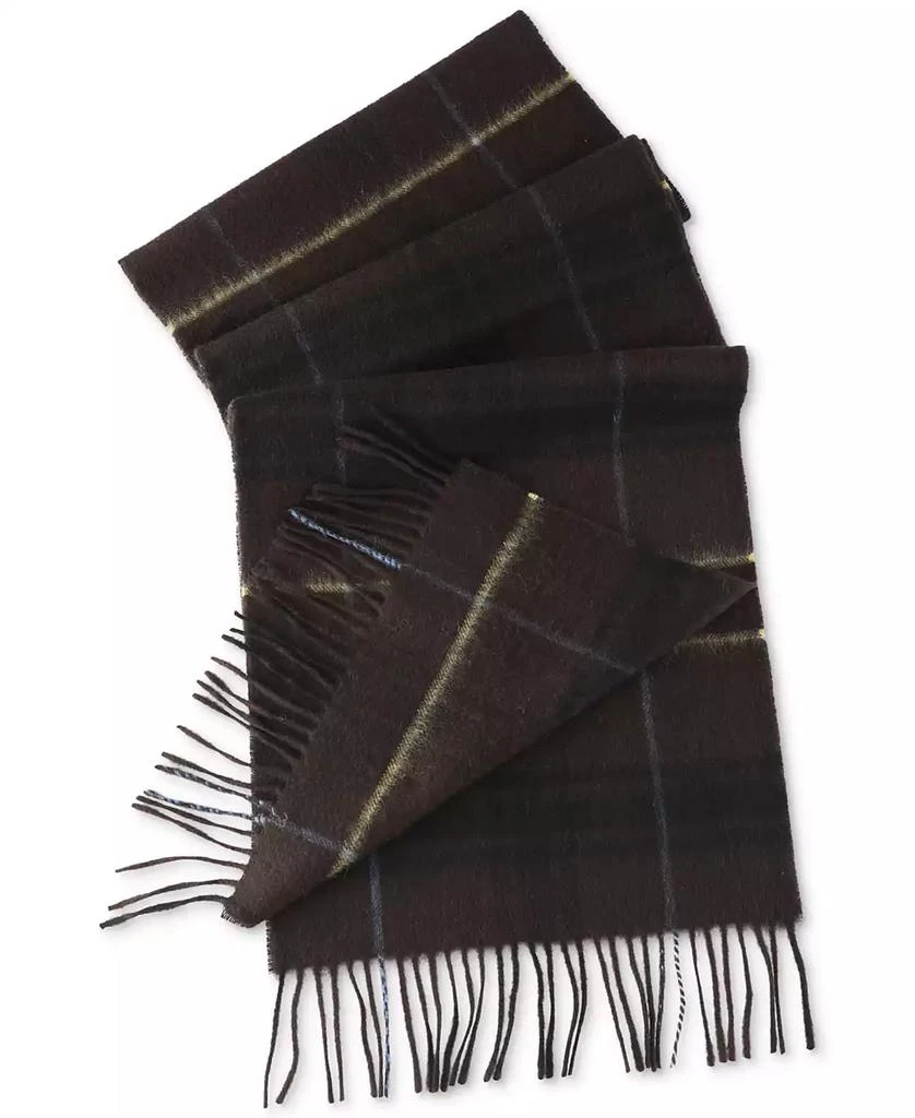 Club Room Men's Plaid Cashmere Scarf, Created for Macy's 2
