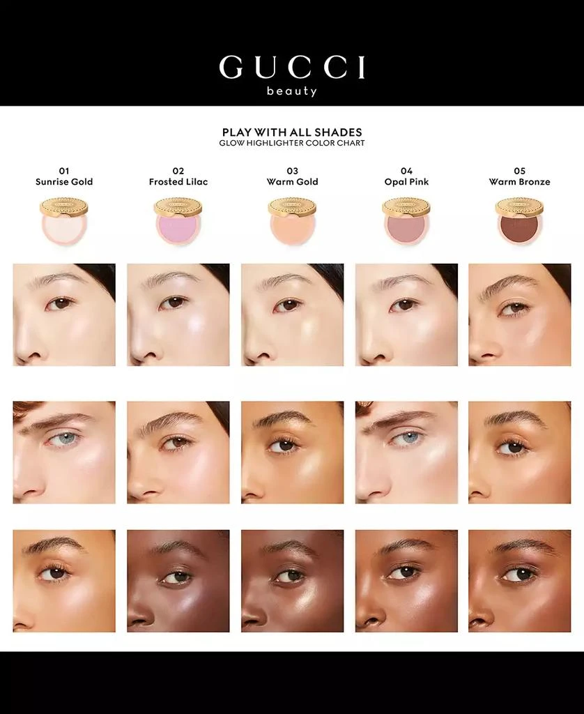 Gucci Glow Multi-Use Illuminating Gel-Powder Highlighter 9