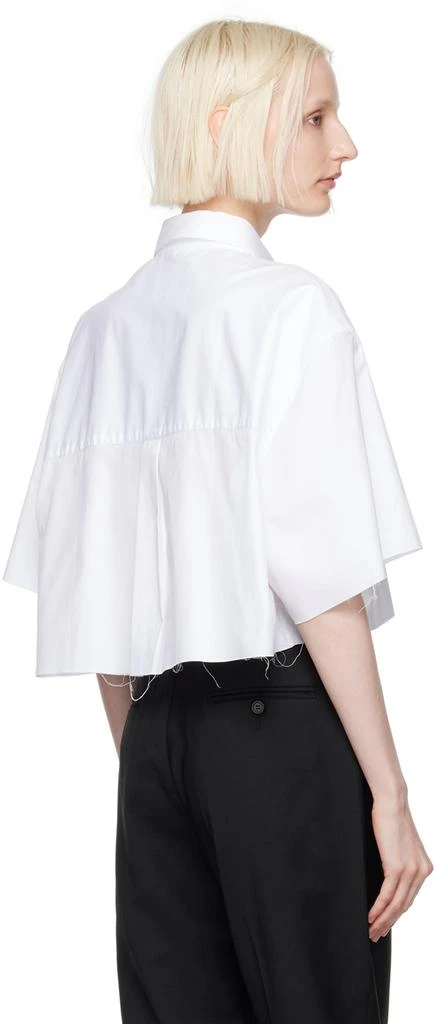 HommeGirls White Oversized Cut Shirt 3