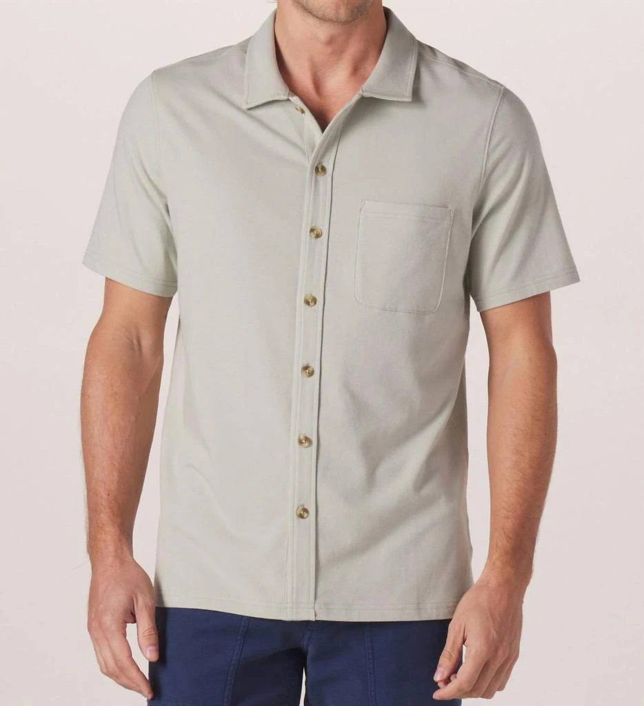 The Normal Brand Active Purmeso Weekend Button Down Shirt 1