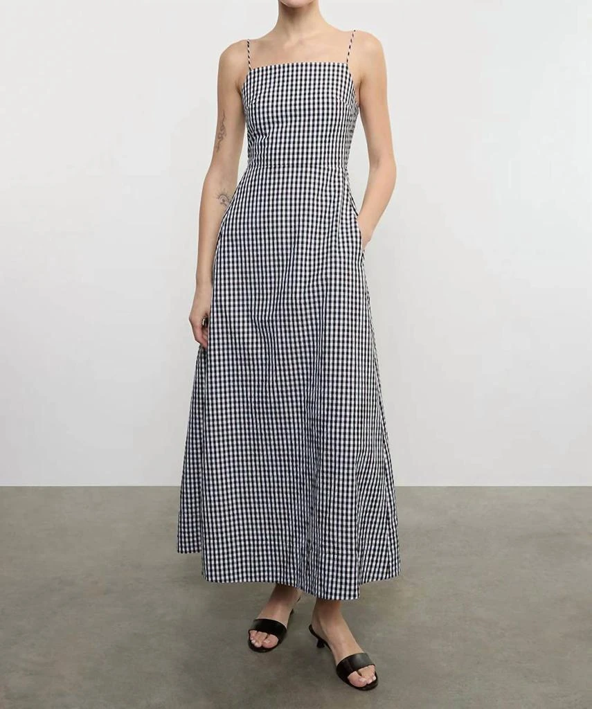 strapless open back dress Dimension Tank Maxi Dress main image 0