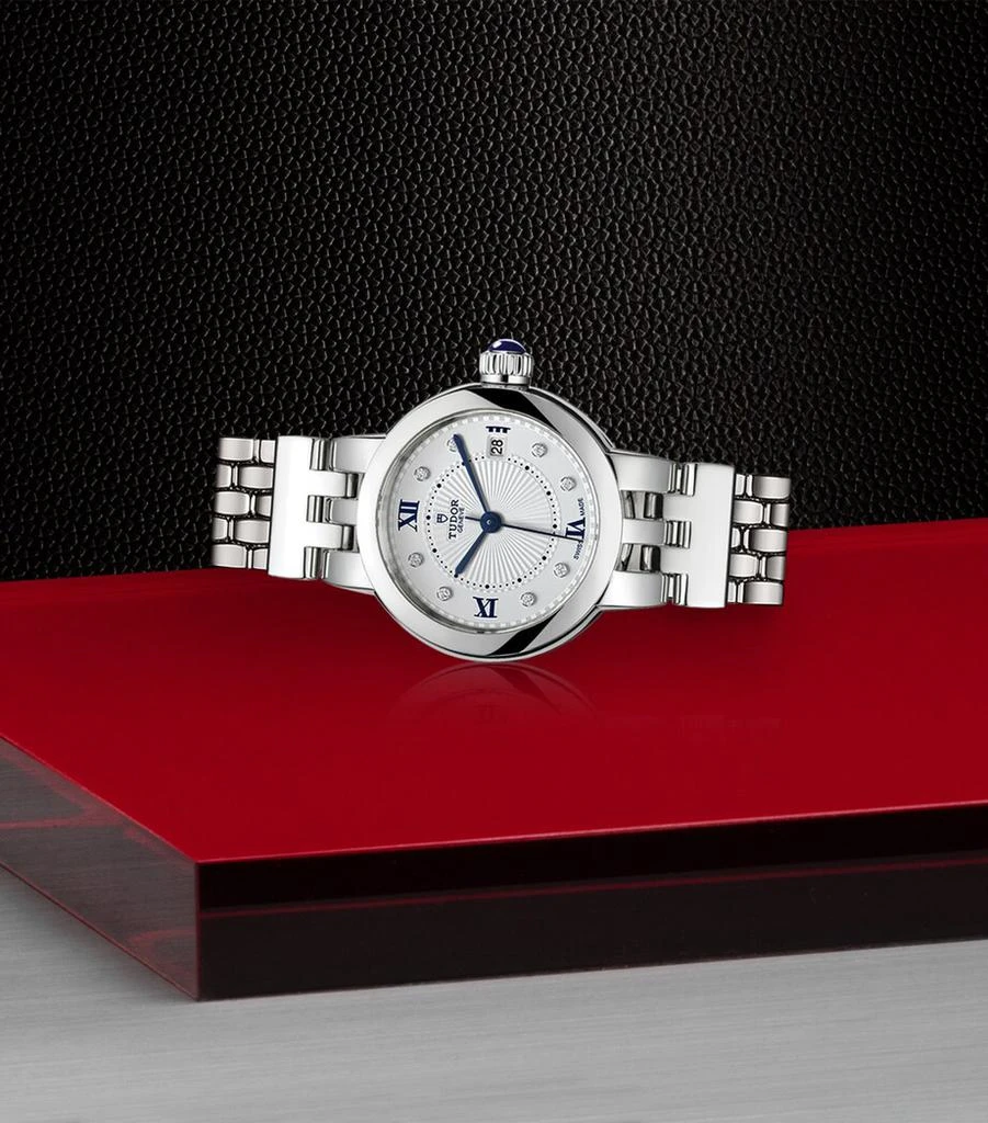 Tudor Stainless Steel and Diamond Clair de Rose Watch 26mm 2