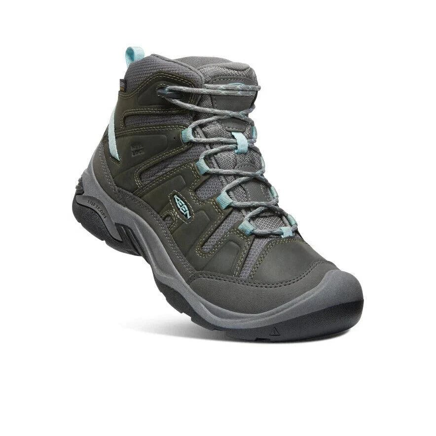 Keen Circadia 1026763 Boots Women's 9.5 Gray Waterproof Outdoor Hiking RHS2981 4