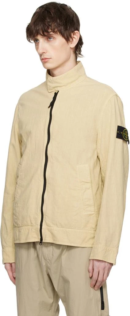 Stone Island Beige Patch Jacket 4