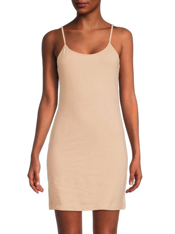 Saks Fifth Avenue Solid Mini Camisole Dress 1