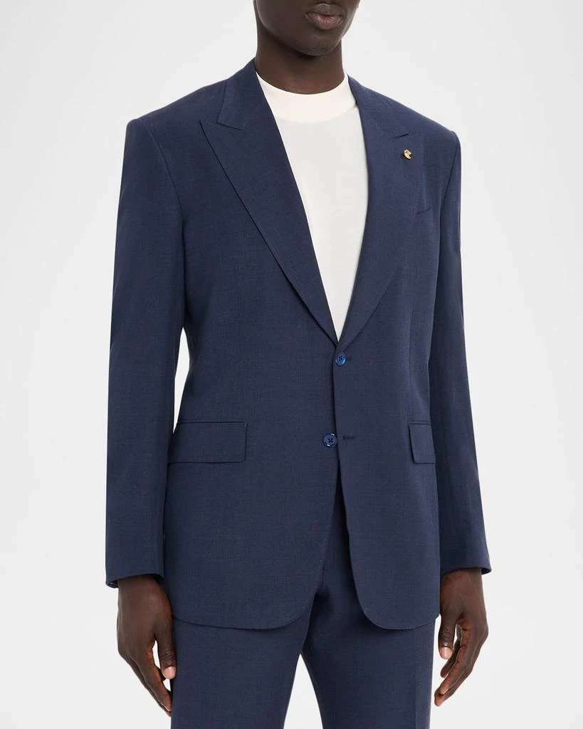 Stefano Ricci Men
s Sharkskin Peak-Lapel Sport Coat 6