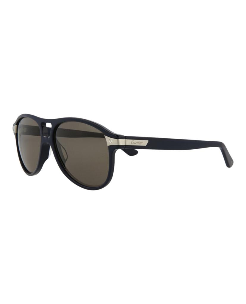 Cartier Aviator-Style Acetate Sunglasses