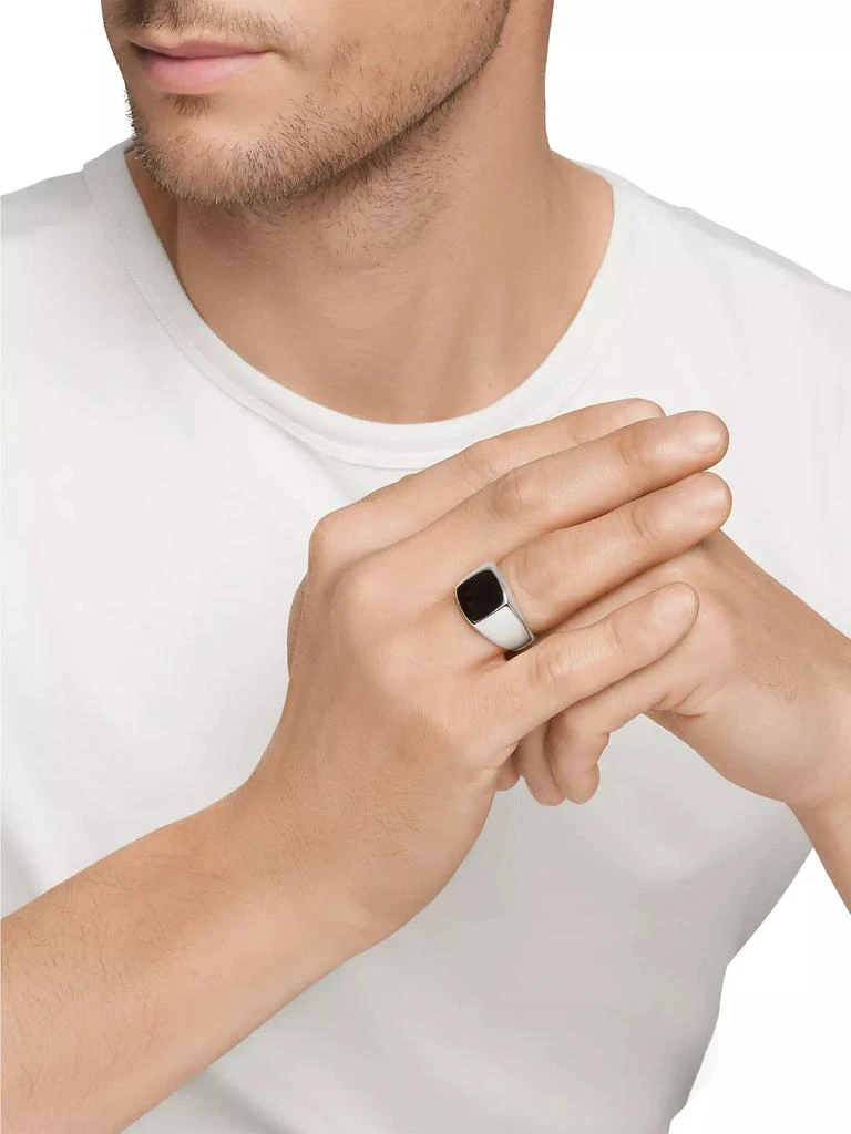 David Yurman Exotic Stone Signet Ring 6